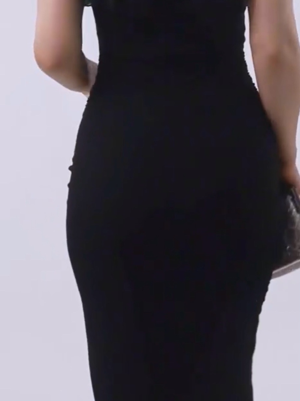 Mesh Ruched Backless Formal
Dress - Picture 3 of 7